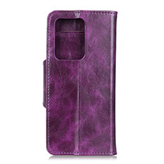 Handytasche Stand Schutzhülle Flip Leder Hülle T05 für Huawei P40 Pro+ Plus Violett