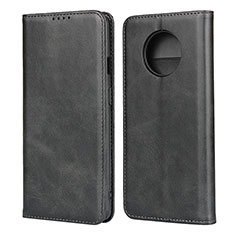 Handytasche Stand Schutzhülle Flip Leder Hülle T05 für OnePlus 7T Schwarz