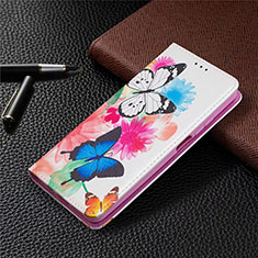 Handytasche Stand Schutzhülle Flip Leder Hülle T05 für Xiaomi Mi 10T Lite 5G Weiß