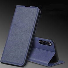 Handytasche Stand Schutzhülle Flip Leder Hülle T05 für Xiaomi Mi A3 Blau