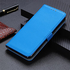 Handytasche Stand Schutzhülle Flip Leder Hülle T05 für Xiaomi Redmi 9AT Hellblau