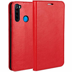 Handytasche Stand Schutzhülle Flip Leder Hülle T05 für Xiaomi Redmi Note 8 Rot