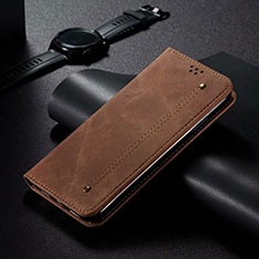 Handytasche Stand Schutzhülle Flip Leder Hülle T06 für Xiaomi Mi 10 Pro Braun