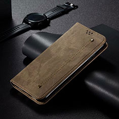 Handytasche Stand Schutzhülle Flip Leder Hülle T06 für Xiaomi Mi 10 Pro Orange