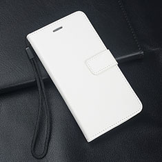 Handytasche Stand Schutzhülle Flip Leder Hülle T06 für Xiaomi Mi 9T Pro Weiß