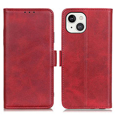 Handytasche Stand Schutzhülle Flip Leder Hülle T07 für Apple iPhone 13 Mini Rot