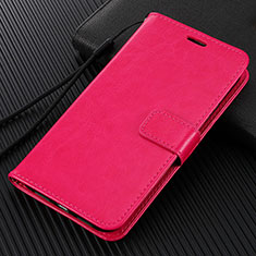 Handytasche Stand Schutzhülle Flip Leder Hülle T07 für Huawei Honor V30 5G Pink