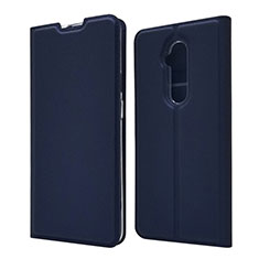 Handytasche Stand Schutzhülle Flip Leder Hülle T07 für OnePlus 7T Pro Blau