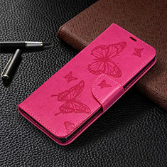 Handytasche Stand Schutzhülle Flip Leder Hülle T07 für Samsung Galaxy Note 20 5G Pink