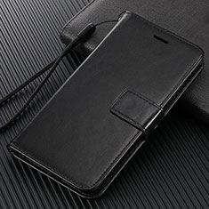 Handytasche Stand Schutzhülle Flip Leder Hülle T07 für Xiaomi Mi 10 Schwarz