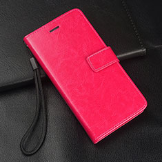 Handytasche Stand Schutzhülle Flip Leder Hülle T08 für Huawei Nova 5i Pink