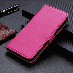 Handytasche Stand Schutzhülle Flip Leder Hülle T08 für Huawei P Smart (2020) Pink