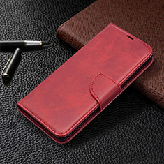Handytasche Stand Schutzhülle Flip Leder Hülle T08 für Samsung Galaxy Note 20 5G Rot