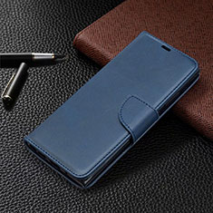 Handytasche Stand Schutzhülle Flip Leder Hülle T08 für Samsung Galaxy Note 20 Ultra 5G Blau