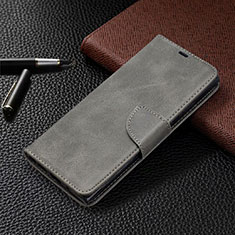 Handytasche Stand Schutzhülle Flip Leder Hülle T08 für Samsung Galaxy Note 20 Ultra 5G Grau