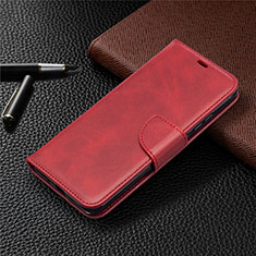 Handytasche Stand Schutzhülle Flip Leder Hülle T08 für Xiaomi Redmi 9AT Rot