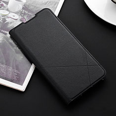 Handytasche Stand Schutzhülle Flip Leder Hülle T09 für Xiaomi Mi A3 Schwarz