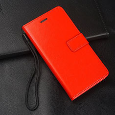 Handytasche Stand Schutzhülle Flip Leder Hülle T10 für Huawei P20 Rot