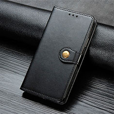 Handytasche Stand Schutzhülle Flip Leder Hülle T10 für Oppo A91 Schwarz