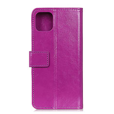 Handytasche Stand Schutzhülle Flip Leder Hülle T10 für Xiaomi Mi 11 5G Violett