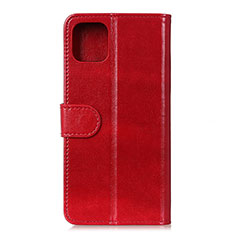 Handytasche Stand Schutzhülle Flip Leder Hülle T11 für Xiaomi Mi 11 Lite 4G Rot