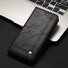 Handytasche Stand Schutzhülle Flip Leder Hülle T11 für Xiaomi Mi Note 10 Schwarz