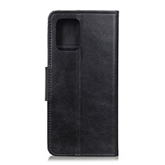 Handytasche Stand Schutzhülle Flip Leder Hülle T12 für Huawei Honor V30 5G Schwarz