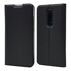 Handytasche Stand Schutzhülle Flip Leder Hülle T12 für Xiaomi Redmi K20 Pro Schwarz