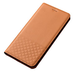 Handytasche Stand Schutzhülle Flip Leder Hülle T14 für Xiaomi Redmi Note 8T Orange