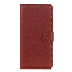 Handytasche Stand Schutzhülle Flip Leder Hülle T16 für Samsung Galaxy Note 20 5G Braun