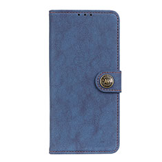 Handytasche Stand Schutzhülle Flip Leder Hülle T17 für Samsung Galaxy Note 20 5G Blau