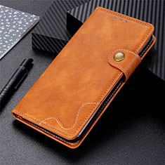Handytasche Stand Schutzhülle Flip Leder Hülle T18 für Samsung Galaxy Note 20 5G Braun