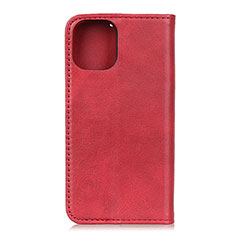 Handytasche Stand Schutzhülle Flip Leder Hülle T24 für Xiaomi Mi 11 5G Rot