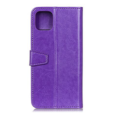 Handytasche Stand Schutzhülle Flip Leder Hülle T28 für Xiaomi Mi 11 5G Violett