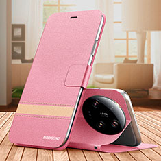 Handytasche Stand Schutzhülle Flip Leder Hülle TB1 für Xiaomi Mi 13 Ultra 5G Pink