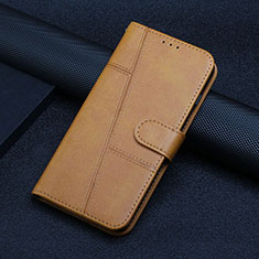 Handytasche Stand Schutzhülle Flip Leder Hülle Y01X für Xiaomi Mi 13 Pro 5G Hellbraun