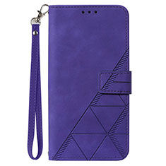 Handytasche Stand Schutzhülle Flip Leder Hülle Y02B für Samsung Galaxy S20 Lite 5G Violett