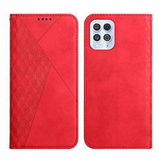 Handytasche Stand Schutzhülle Flip Leder Hülle Y02X für Motorola Moto G100 5G Rot