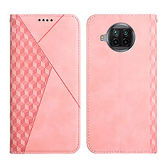 Handytasche Stand Schutzhülle Flip Leder Hülle Y02X für Xiaomi Mi 10T Lite 5G Rosegold