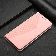 Handytasche Stand Schutzhülle Flip Leder Hülle Y02X für Xiaomi Poco F5 Pro 5G Rosegold