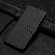 Handytasche Stand Schutzhülle Flip Leder Hülle Y04X für Xiaomi Poco C55 Schwarz