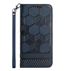 Handytasche Stand Schutzhülle Flip Leder Hülle Y06B für Samsung Galaxy S20 FE 5G Blau