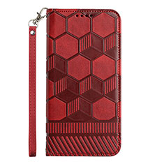 Handytasche Stand Schutzhülle Flip Leder Hülle Y06B für Samsung Galaxy S20 FE 5G Rot