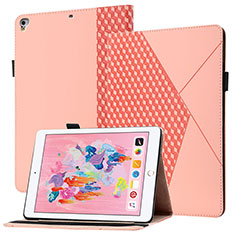 Handytasche Stand Schutzhülle Flip Leder Hülle YX1 für Apple iPad Air 2 Rosegold