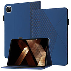 Handytasche Stand Schutzhülle Flip Leder Hülle YX1 für Apple iPad Pro 11 (2020) Blau