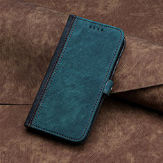 Handytasche Stand Schutzhülle Flip Leder Hülle YX5 für Samsung Galaxy S22 5G Grün