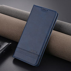 Handytasche Stand Schutzhülle Flip Leder Hülle YZ1 für Xiaomi Redmi Note 13 Pro 5G Blau