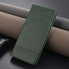 Handytasche Stand Schutzhülle Flip Leder Hülle YZ1 für Xiaomi Redmi Note 13 Pro 5G Grün