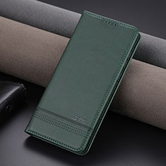 Handytasche Stand Schutzhülle Flip Leder Hülle YZ2 für Huawei P60 Grün
