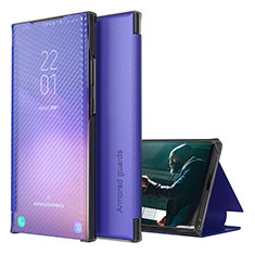 Handytasche Stand Schutzhülle Flip Leder Hülle ZL1 für Samsung Galaxy S20 Plus 5G Violett